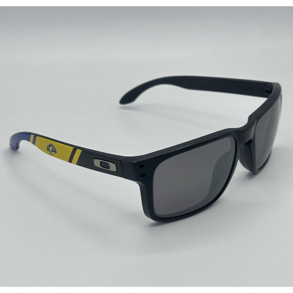 Oakley Holbrook Los Angeles Rams Matte Black Prizm Black Polarized Sunglasses